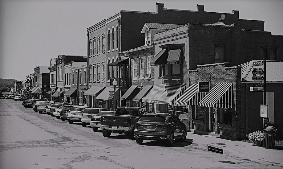 Interior view of a popular cafe in Stars Hollow